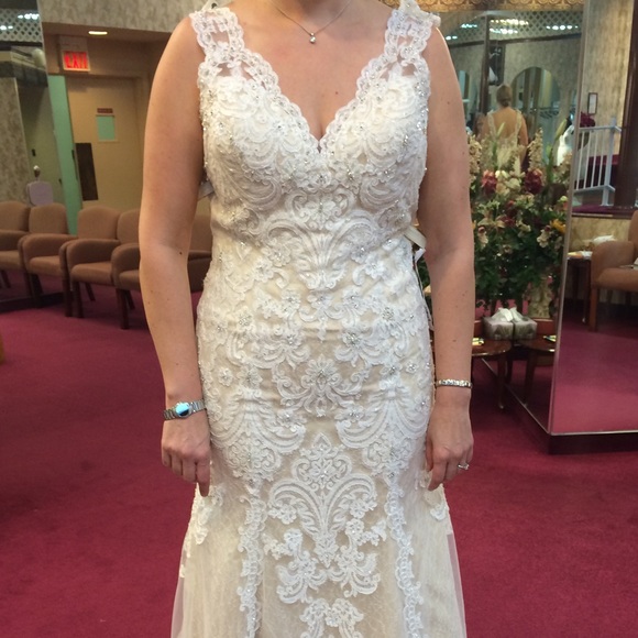 NWT Jacqueline Exclusive Wedding Gown - Picture 9 of 9